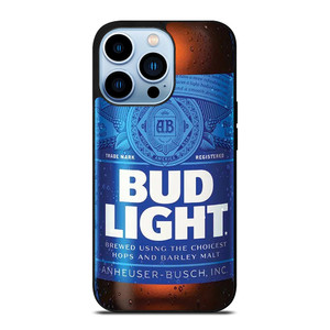 BUD LIGHT BEER BOTTLE iPhone 13 Pro Max Case Cover BUD LIGHT BEER BOTTLE iPhone 13 Pro Max Case Cover