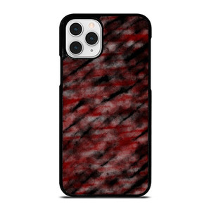 RED BLACK TIE DYE PATTERN iPhone 11 Pro Case Cover RED BLACK TIE DYE PATTERN iPhone 11 Pro Case Cover
