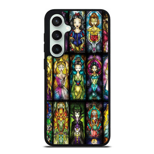 DISNEY PRINCESS STAINED GLASS Samsung Galaxy S23 FE Case Cover DISNEY PRINCESS STAINED GLASS Samsung Galaxy S23 FE Case Cover