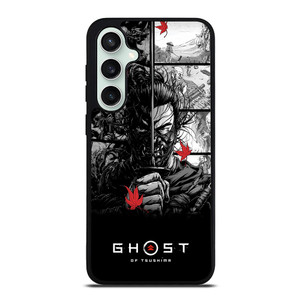 GHOST OF TSUSHIMA LOGO BLACK WHITE Samsung Galaxy S23 FE Case Cover
