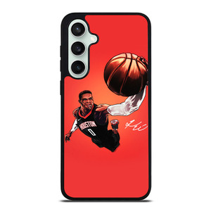 HOUSTON ROCKETS RUSSELL WESTBROOK Samsung Galaxy S23 FE Case Cover HOUSTON ROCKETS RUSSELL WESTBROOK Samsung Galaxy S23 FE Case Cover