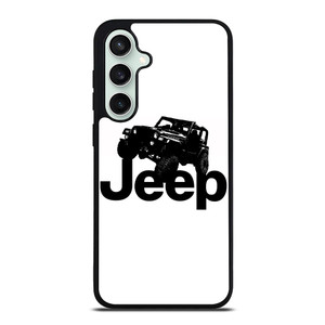JEEP BLACK LOGO Samsung Galaxy S23 FE Case Cover