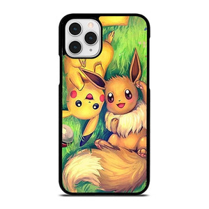 POKEMON EEVEE AND PIKACHU iPhone 11 Pro Case Cover POKEMON EEVEE AND PIKACHU iPhone 11 Pro Case Cover