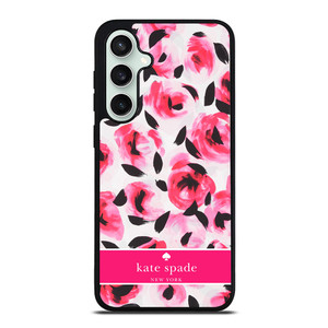 KATE SPADE NEW YORK PINK ROSE Samsung Galaxy S23 FE Case Cover KATE SPADE NEW YORK PINK ROSE Samsung Galaxy S23 FE Case Cover