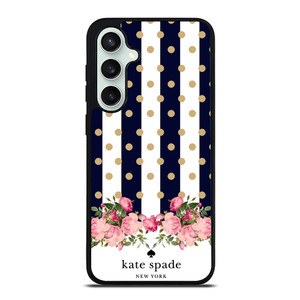 KATE SPADE NEW YORK POLKADOTS FLORAL Samsung Galaxy S23 FE Case Cover