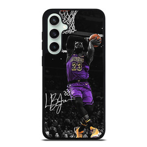LEBRON JAMES DUNK LA LAKERS Samsung Galaxy S23 FE Case Cover LEBRON JAMES DUNK LA LAKERS Samsung Galaxy S23 FE Case Cover
