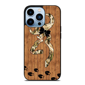 BROWNING WOODEN LOGO iPhone 13 Pro Max Case Cover