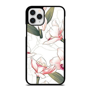 PINK ORCHID FLOWER iPhone 11 Pro Case Cover