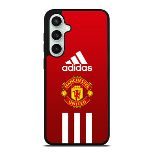 MANCHESTER UNITED FC ADIDAS STRIPES Samsung Galaxy S23 FE Case Cover MANCHESTER UNITED FC ADIDAS STRIPES Samsung Galaxy S23 FE Case Cover