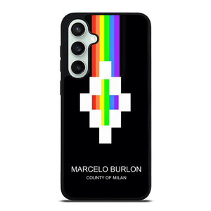 MARCELO BURLON MILAN RAINBOW LOGO Samsung Galaxy S23 FE Case Cover