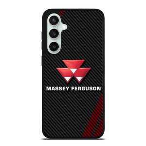MASSEY FERGUSON CARBON LOGO Samsung Galaxy S23 FE Case Cover MASSEY FERGUSON CARBON LOGO Samsung Galaxy S23 FE Case Cover