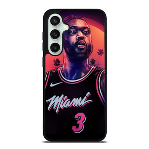MIAMI HEAT DWYANE WADE 3 NBA Samsung Galaxy S23 FE Case Cover MIAMI HEAT DWYANE WADE 3 NBA Samsung Galaxy S23 FE Case Cover