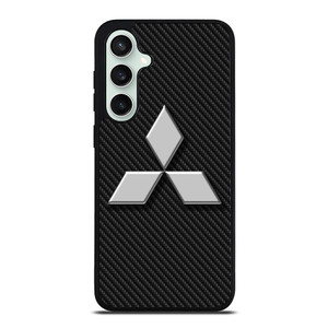 MITSUBISHI MOTORS CARBON LOGO Samsung Galaxy S23 FE Case Cover