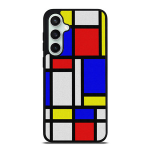 MONDRIAN COLORFUL LAYOUT Samsung Galaxy S23 FE Case Cover