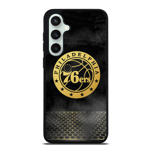 PHILADELPHIA 76ERS GOLD LOGO Samsung Galaxy S23 FE Case Cover PHILADELPHIA 76ERS GOLD LOGO Samsung Galaxy S23 FE Case Cover