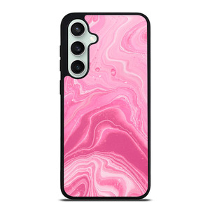 PINK LIQUID TEXTURES Samsung Galaxy S23 FE Case Cover
