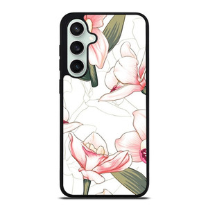 PINK ORCHID FLOWER Samsung Galaxy S23 FE Case Cover