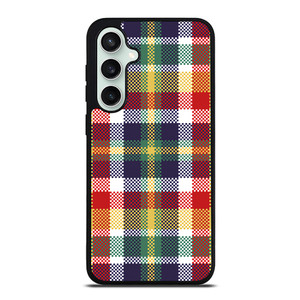 PIXELIZED TARTAN PATTERN Samsung Galaxy S23 FE Case Cover