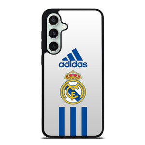 REAL MADRID CF ADIDAS STRIPES Samsung Galaxy S23 FE Case Cover REAL MADRID CF ADIDAS STRIPES Samsung Galaxy S23 FE Case Cover