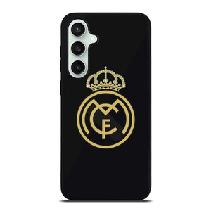 REAL MADRID CF LOGO BLACK Samsung Galaxy S23 FE Case Cover