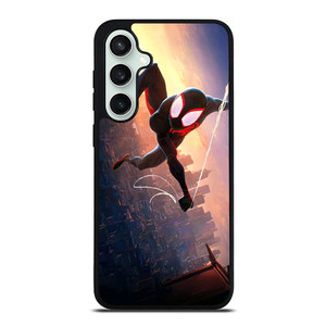 SPIDERMAN MILES MORALES ACROSS SPIDER-VERSE SWING Samsung Galaxy S23 FE Case Cover SPIDERMAN MILES MORALES ACROSS SPIDER-VERSE SWING Samsung Galaxy S23 FE Case Cover