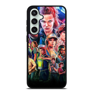 STRANGER THINGS CHARACTERS ART Samsung Galaxy S23 FE Case Cover
