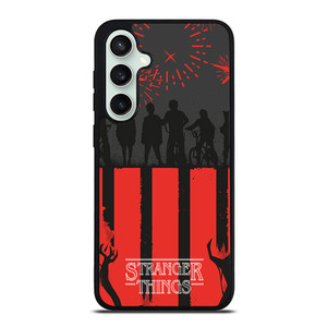 STRANGER THINGS SILHOUETTE Samsung Galaxy S23 FE Case Cover STRANGER THINGS SILHOUETTE Samsung Galaxy S23 FE Case Cover