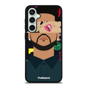 THE WEEKND XO CARTOON Samsung Galaxy S23 FE Case Cover THE WEEKND XO CARTOON Samsung Galaxy S23 FE Case Cover