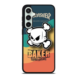 THRASHER SKATEBOARD MAGAZINE BAKER Samsung Galaxy S23 FE Case Cover THRASHER SKATEBOARD MAGAZINE BAKER Samsung Galaxy S23 FE Case Cover