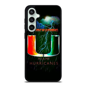 UM MIAMI HURRICANES NFL Samsung Galaxy S23 FE Case Cover