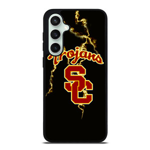 USC TROJANS LOGO NFL Samsung Galaxy S23 FE Case Cover USC TROJANS LOGO NFL Samsung Galaxy S23 FE Case Cover