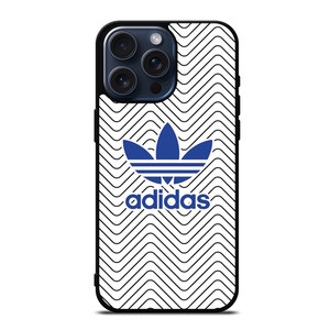 ADIDAS LOGO STRIPES WAVES iPhone 15 Pro Max Case Cover