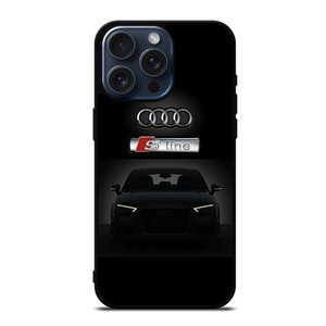 AUDI S LINE CAR LOGO iPhone 15 Pro Max Case Cover AUDI S LINE CAR LOGO iPhone 15 Pro Max Case Cover