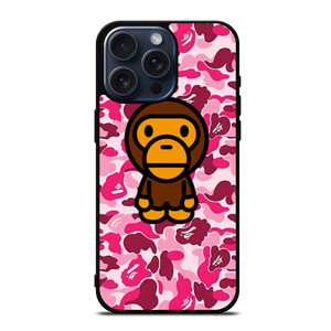 BABY MILO BAPE CAMO iPhone 15 Pro Max Case Cover BABY MILO BAPE CAMO iPhone 15 Pro Max Case Cover