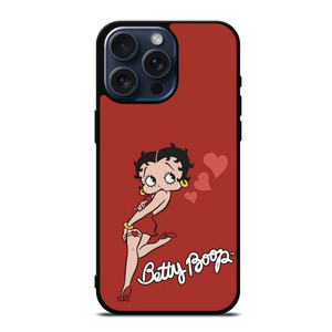 BETTY BOOP CARTOON LOVE iPhone 15 Pro Max Case Cover