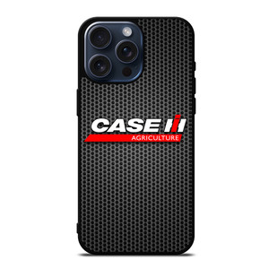 CASE IH LOGO AGRICULTURE ICON METAL iPhone 15 Pro Max Case Cover