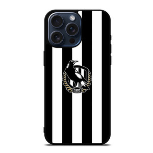 COLLINGWOOD MAGPIES AUSTRALIA FOOTBALL iPhone 15 Pro Max Case Cover