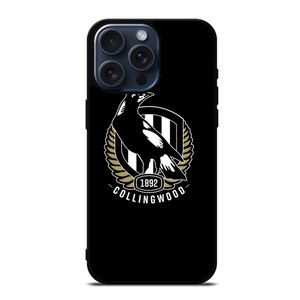 COLLINGWOOD MAGPIES FOOTBALL CLUB AUSTRALIA iPhone 15 Pro Max Case Cover