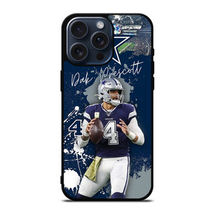 DAK PRESCOTT DALLAS COWBOYS FOOTBALL iPhone 15 Pro Max Case Cover