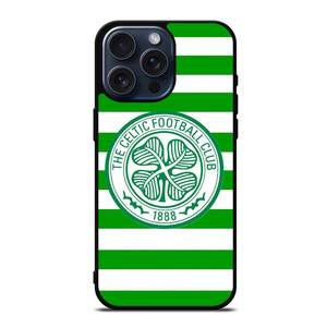 GLASGOW CELTIC FC LOGO SCOTLAND FOOTBALL CLUB iPhone 15 Pro Max Case Cover