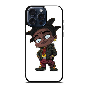 KODAK BLACK CARTOON ART iPhone 15 Pro Max Case Cover
