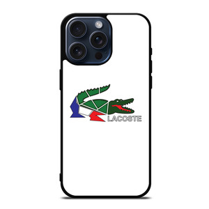 LACOSTE LOGO MOZAIC iPhone 15 Pro Max Case Cover LACOSTE LOGO MOZAIC iPhone 15 Pro Max Case Cover