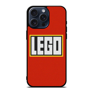 LEGO LOGO RED iPhone 15 Pro Max Case Cover