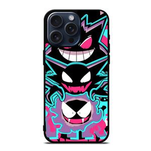 POKEMON GENGAR CUTE POCKET MONSTER iPhone 15 Pro Max Case Cover
