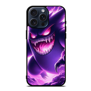 POKEMON GENGAR SINISTER POCKET MONSTER iPhone 15 Pro Max Case Cover