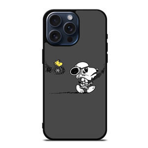 SNOOPY AND WOODSTOCK THE PEANUTS STAR WARS iPhone 15 Pro Max Case Cover