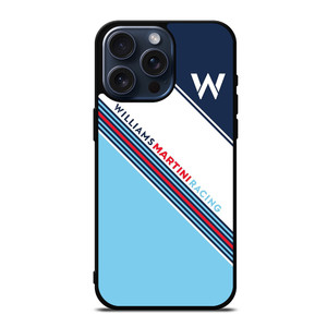 WILLIAMS MARTINI RACING iPhone 15 Pro Max Case Cover WILLIAMS MARTINI RACING iPhone 15 Pro Max Case Cover