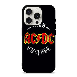 ACDC AC DC BAND HIGH VOLTAGE iPhone 15 Pro Case Cover