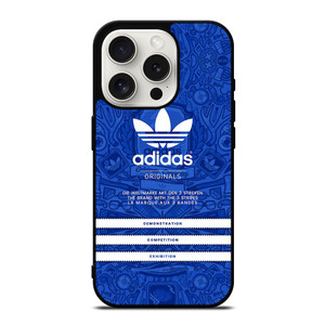 ADIDAS LOGO ORIGINALS BLUE iPhone 15 Pro Case Cover ADIDAS LOGO ORIGINALS BLUE iPhone 15 Pro Case Cover