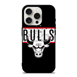 AIR JORDAN CHICAGO BULLS BASKETBALL iPhone 15 Pro Case Cover